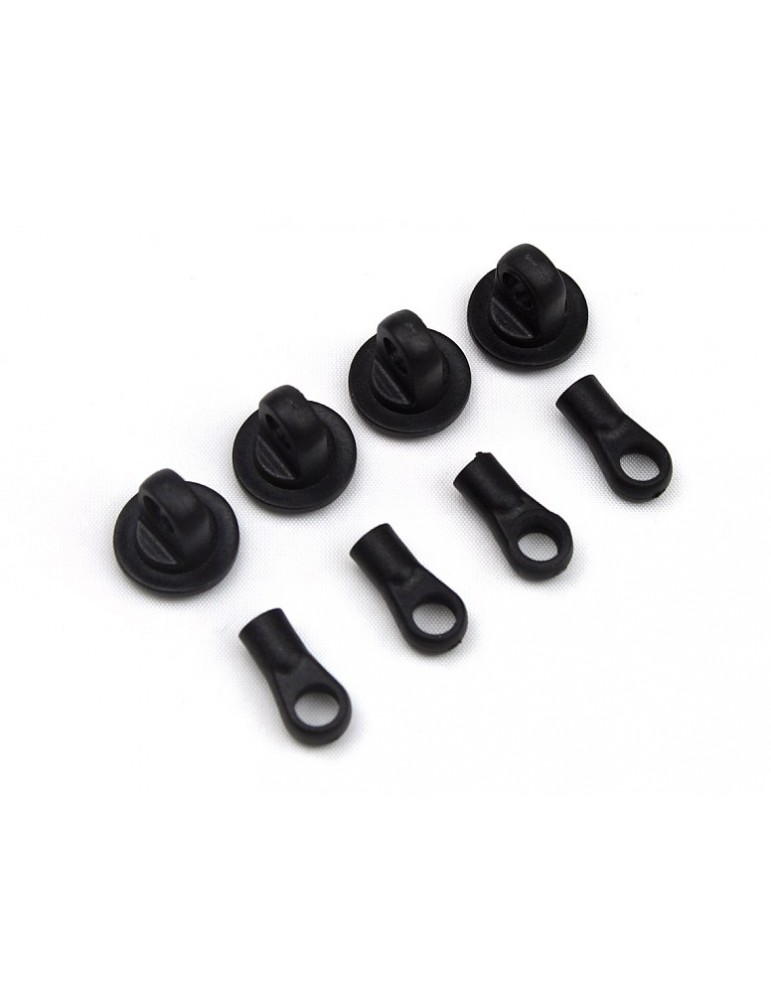 Shock End Set Upper/Lower (8pcs) - S10