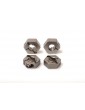 Aluminium Wheel-Adapter gray (4pcs) - S10