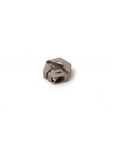 Aluminium Wheel-Adapter gray (4pcs) - S10