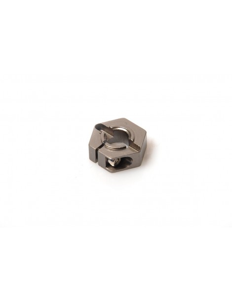 Aluminium Wheel-Adapter gray (4pcs) - S10