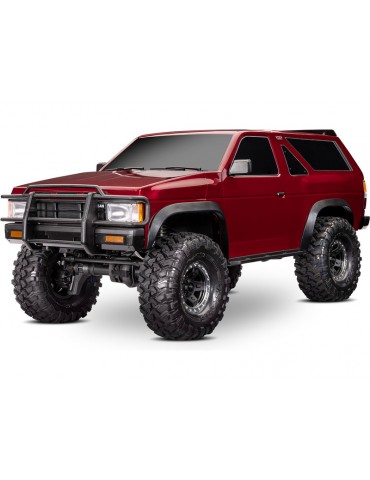 Traxxas TRX-4 Nissan Pathfinder 1988 RC kopimo modelis Ready-To-Drive raudonas – CyborgShop