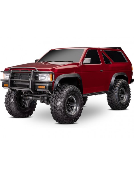 Traxxas TRX-4 Nissan Pathfinder 1988 RC kopimo modelis Ready-To-Drive raudonas – CyborgShop