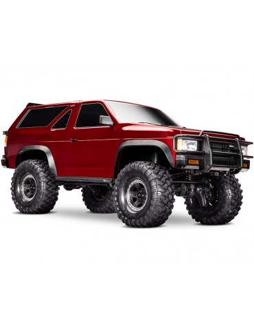 Traxxas TRX-4 Nissan Pathfinder 1988 RC kopimo modelis Ready-To-Drive raudonas – CyborgShop