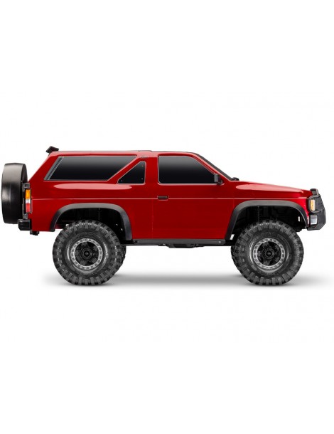 Traxxas TRX-4 Nissan Pathfinder 1988 RC kopimo modelis Ready-To-Drive raudonas – CyborgShop