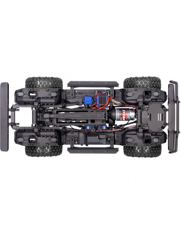Traxxas TRX-4 Nissan Pathfinder 1988 RC kopimo modelis Ready-To-Drive raudonas – CyborgShop