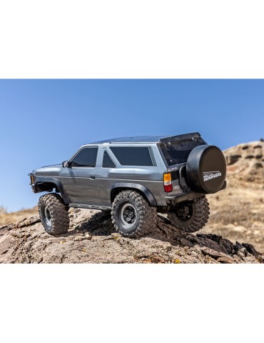 Traxxas TRX-4 Nissan Pathfinder 1988 RC crawler modelis Ready-To-Drive sidabro spalvos – CyborgShop
