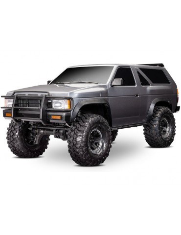 Traxxas TRX-4 Nissan Pathfinder 1988 RC crawler modelis Ready-To-Drive sidabro spalvos – CyborgShop