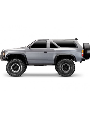 Traxxas TRX-4 Nissan Pathfinder 1988 RC crawler modelis Ready-To-Drive sidabro spalvos – CyborgShop