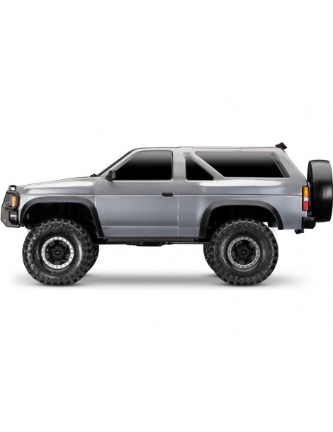 Traxxas TRX-4 Nissan Pathfinder 1988 RC crawler modelis Ready-To-Drive sidabro spalvos – CyborgShop