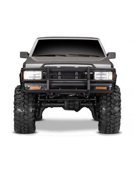 Traxxas TRX-4 Nissan Pathfinder 1988 RC crawler modelis Ready-To-Drive sidabro spalvos – CyborgShop