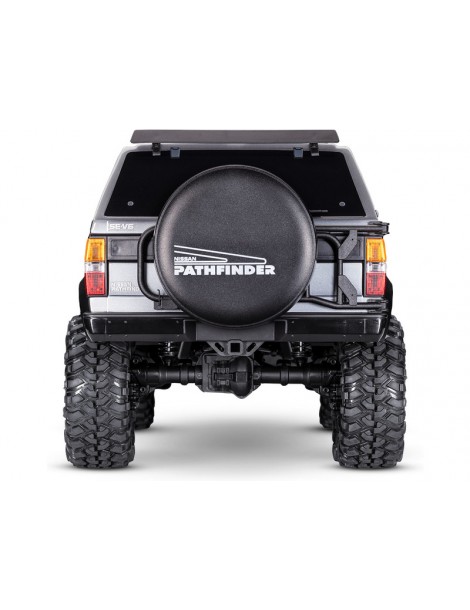 Traxxas TRX-4 Nissan Pathfinder 1988 RC crawler modelis Ready-To-Drive sidabro spalvos – CyborgShop