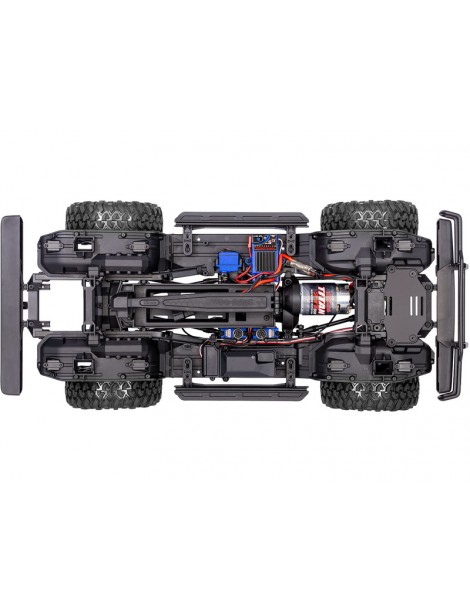 Traxxas TRX-4 Nissan Pathfinder 1988 RC crawler modelis Ready-To-Drive sidabro spalvos – CyborgShop