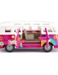 Volkswagen T1 Samba 1:50 metalinis SIKU Super modeliukas su atidaromomis durimis | CyborgShop