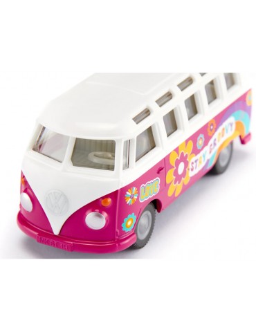 Volkswagen T1 Samba 1:50 metalinis SIKU Super modeliukas su atidaromomis durimis | CyborgShop