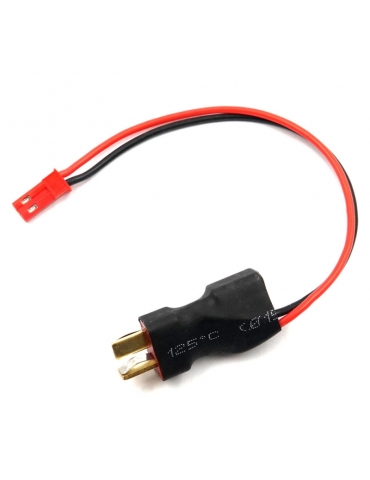 RC maitinimo adapterio laidas T-Plug į JST su raudona JST jungtimi | CyborgShop