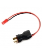 RC maitinimo adapterio laidas T-Plug į JST su raudona JST jungtimi | CyborgShop
