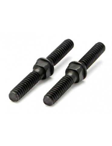 RC vairo trauklė 4-40 x 24 mm metalinė reguliuojama 2 vnt. | CyborgShop