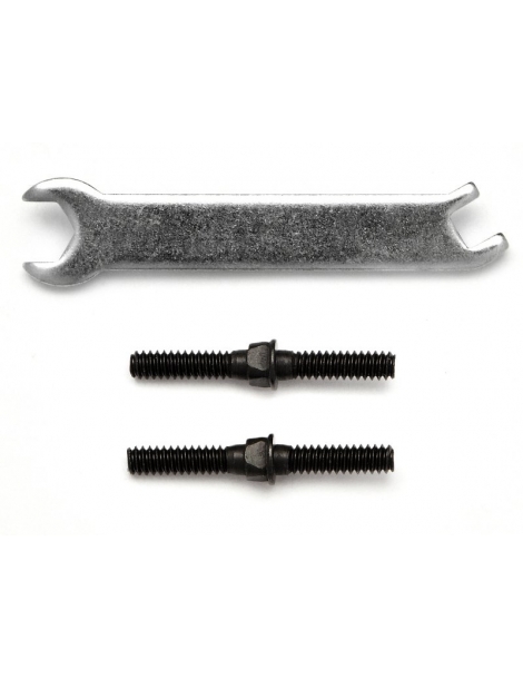 RC vairo trauklė 4-40 x 24 mm metalinė reguliuojama 2 vnt. | CyborgShop