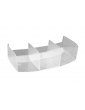 RC spoileris 1/10 Ultra High-Downforce 7″ su pertvara polikarbonatas | CyborgShop