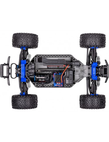 RC modelis Traxxas Rustler 1:10 2BL 4WD RTR + Dovana Raudonas - CyborgShop