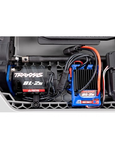 RC modelis Traxxas Rustler 1:10 2BL 4WD RTR + Dovana Raudonas - CyborgShop