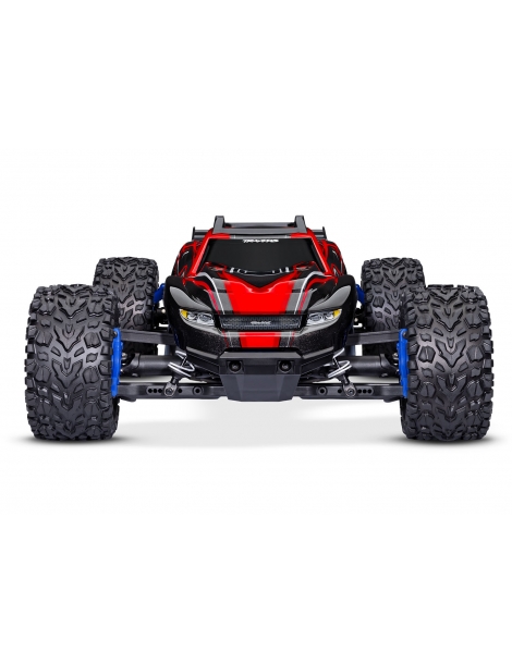 RC modelis Traxxas Rustler 1:10 2BL 4WD RTR + Dovana Raudonas - CyborgShop