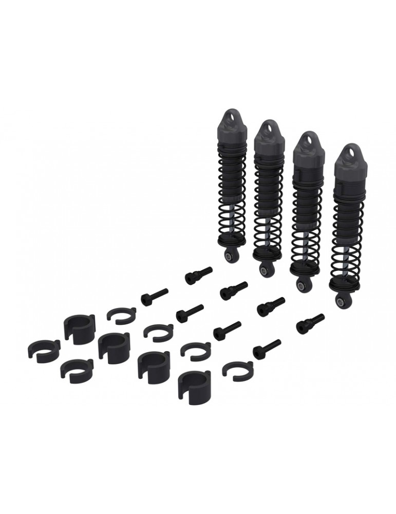 Arrma Shock Set, 71mm Length, 500cSt Oil (4pcs) - GROM