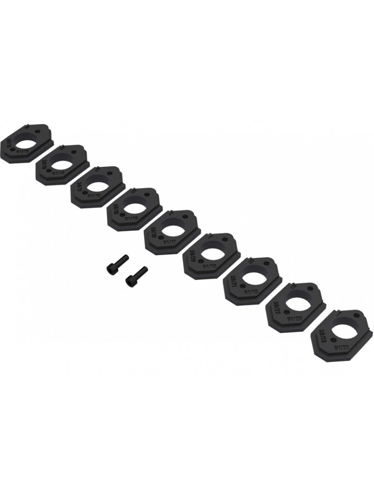 Arrma Motor Plate Set - GROM (9 pcs)
