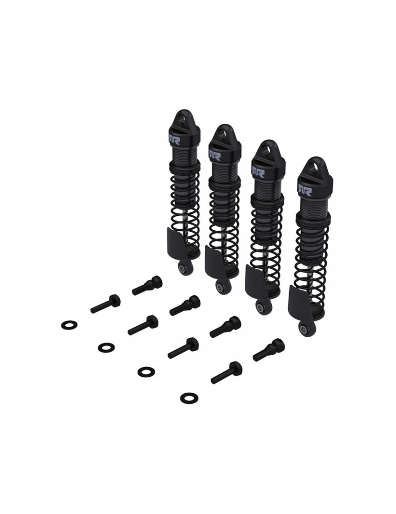 Arrma Aluminum Shock Set, 71mm Length, 500 cSt Oil (4pcs): GROM