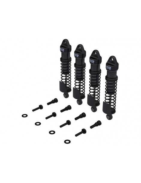 Arrma Aluminum Shock Set, 71mm Length, 500 cSt Oil (4pcs): GROM
