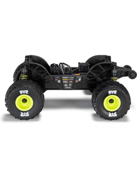 RC modelis Arrma Gorgon Grom 1:16 4WD Smart RTR geltonas – CyborgShop