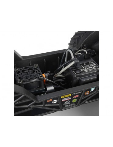 RC modelis Arrma Gorgon Grom 1:16 4WD Smart RTR geltonas – CyborgShop