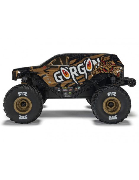 RC modelis Arrma Gorgon Grom 1:16 4WD Smart RTR bronzinis – CyborgShop