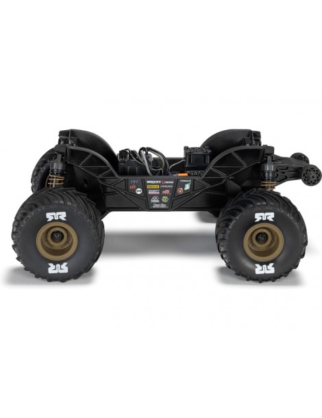 RC modelis Arrma Gorgon Grom 1:16 4WD Smart RTR bronzinis – CyborgShop