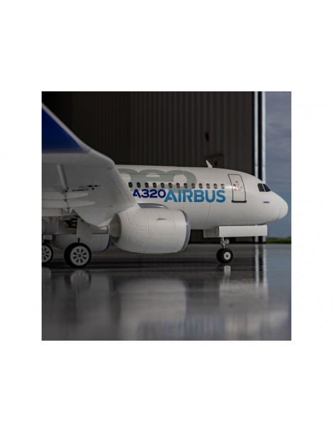 E-flite Airbus A320neo 1.5m EDF AS3X+ SAFE Select BNF Basic