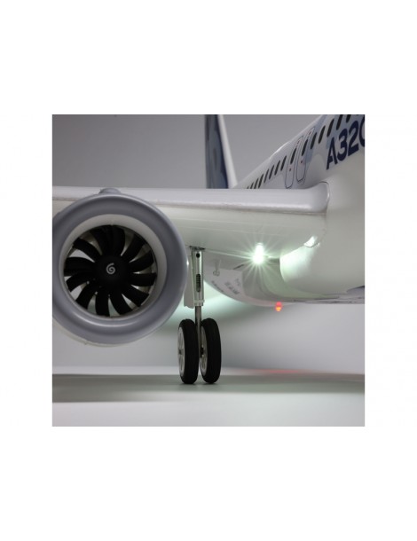 E-flite Airbus A320neo 1.5m EDF AS3X+ SAFE Select BNF Basic