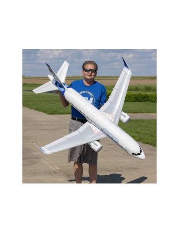 E-flite Airbus A320neo 1.5m EDF AS3X+ SAFE Select BNF Basic