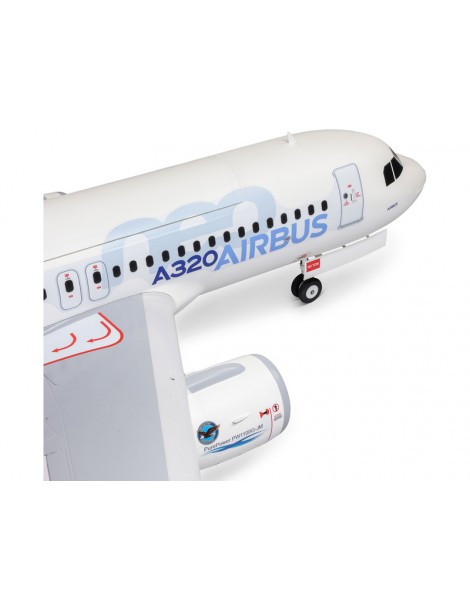 E-flite Airbus A320neo 1.5m EDF AS3X+ SAFE Select BNF Basic