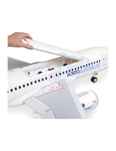 E-flite Airbus A320neo 1.5m EDF AS3X+ SAFE Select BNF Basic