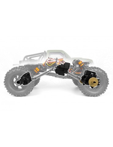 RC modelis Venture18 CC Flux Competition Crawler 1:18 gunmetal HPI – CyborgShop