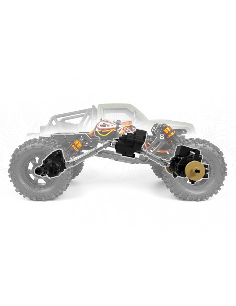 RC modelis Venture18 CC Flux Competition Crawler 1:18 gunmetal HPI – CyborgShop