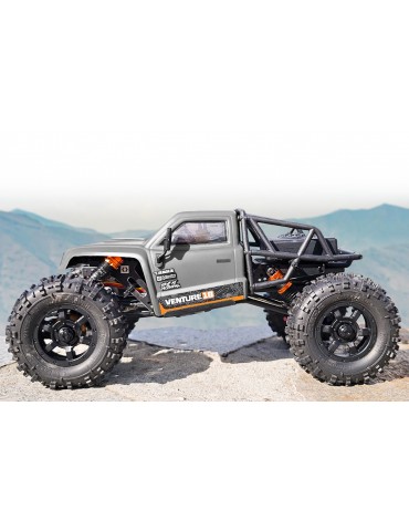 RC modelis Venture18 CC Flux Competition Crawler 1:18 gunmetal HPI – CyborgShop