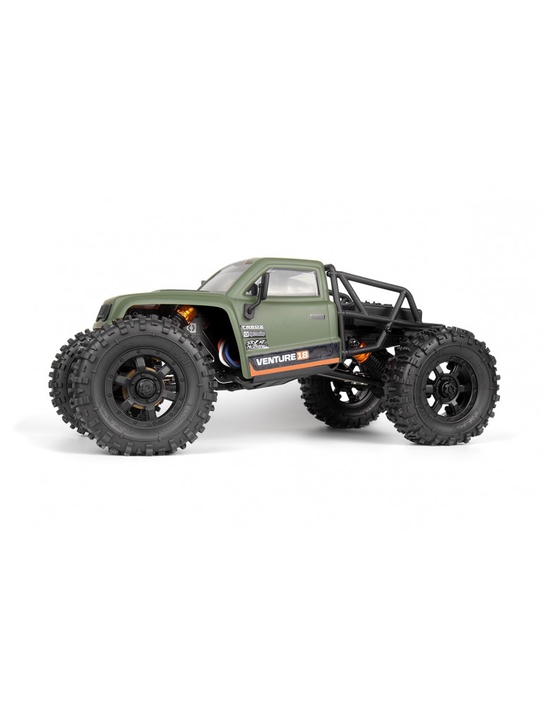 RC modelis Venture18 CC Flux Competition Crawler 1:18 žalias HPI – CyborgShop