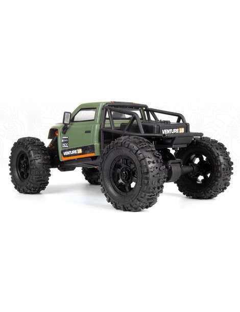 RC modelis Venture18 CC Flux Competition Crawler 1:18 žalias HPI – CyborgShop