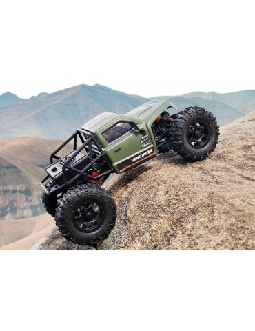 RC modelis Venture18 CC Flux Competition Crawler 1:18 žalias HPI – CyborgShop