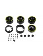 CL-5 Beadlock Wheel 1.2in (Green/4pcs)