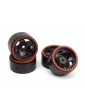 CL-5 Beadlock Wheel 1.2in (Red/4pcs)