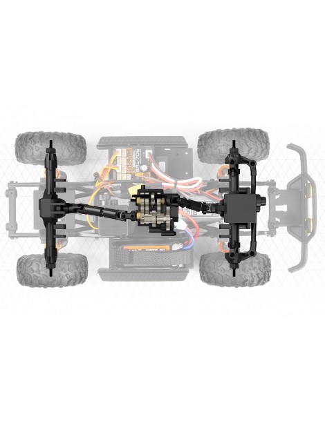 RC modelis Venture18 Toyota Hilux SR5 1:18 RTR brushed mėlynas HPI – CyborgShop