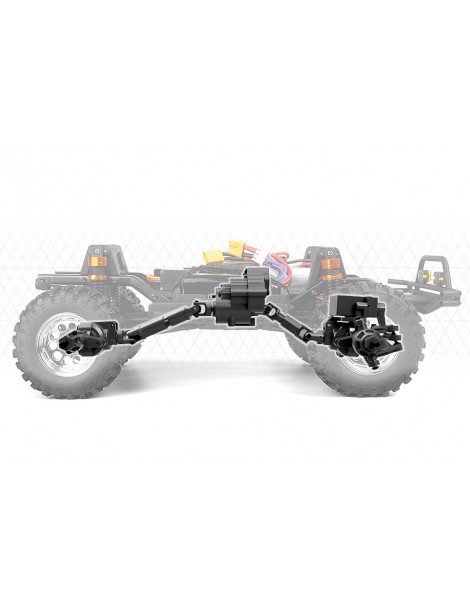 RC modelis Venture18 Toyota Hilux SR5 1:18 RTR brushed mėlynas HPI – CyborgShop