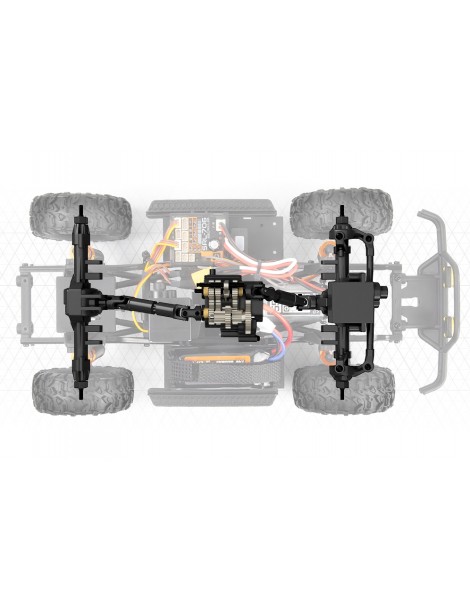 RC modelis Venture18 Toyota Hilux SR5 1:18 RTR brushed kreminis HPI – CyborgShop